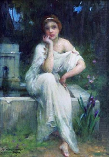 Study for A Meditation, Charles-Amable Lenoir